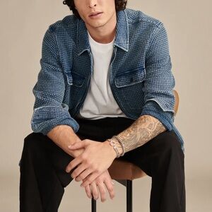 LUCKY BRAND mens shirt jacket sz small NWOT